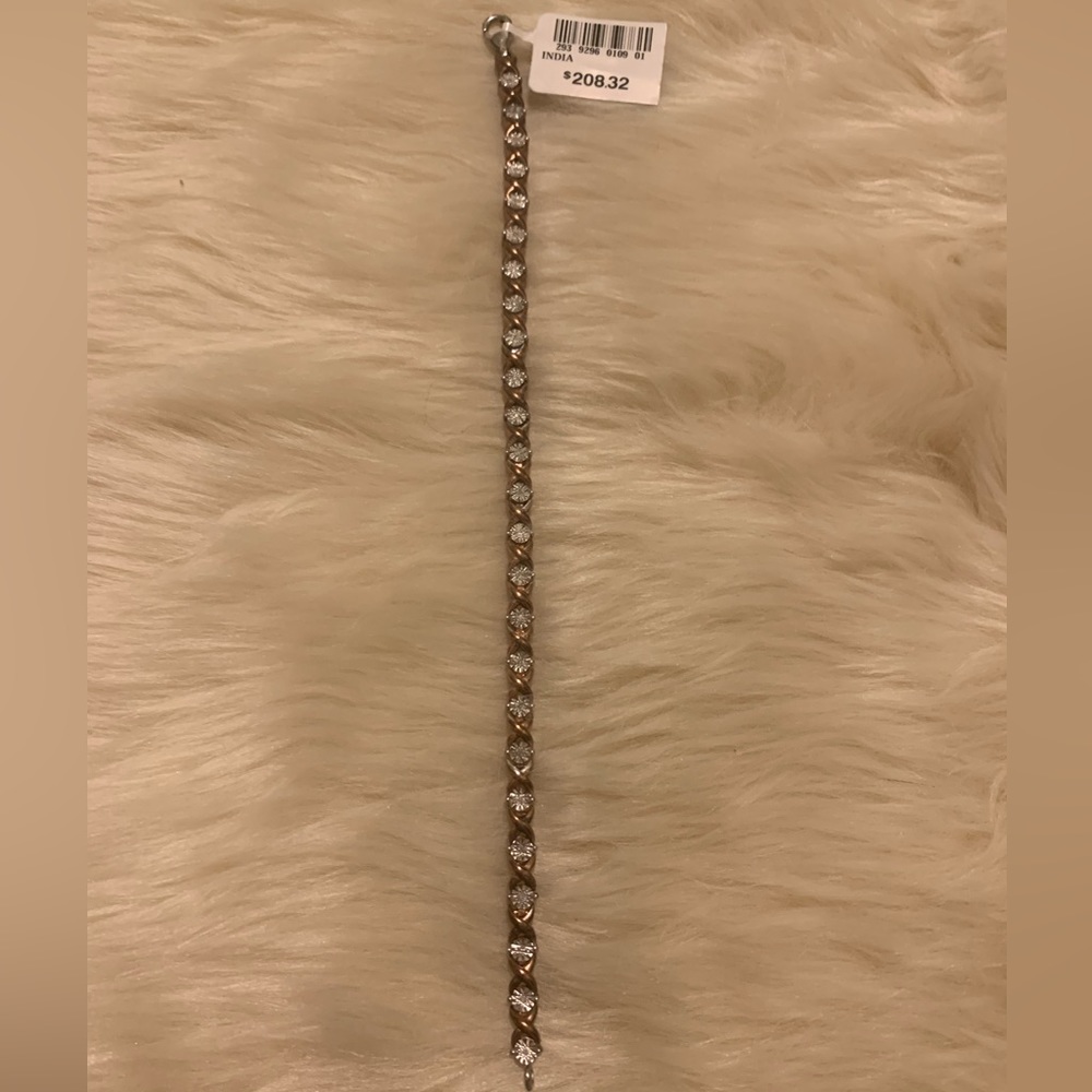 Women’s Rose Gold Diamond Tennis Bracelet